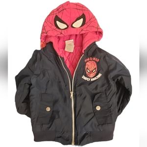 Boys Marvel Spider-Man Bomber Jacket